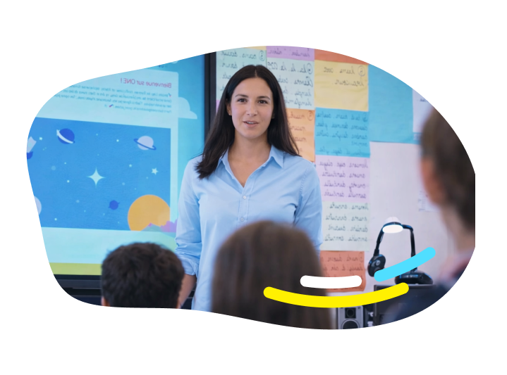 Étudiants en classe